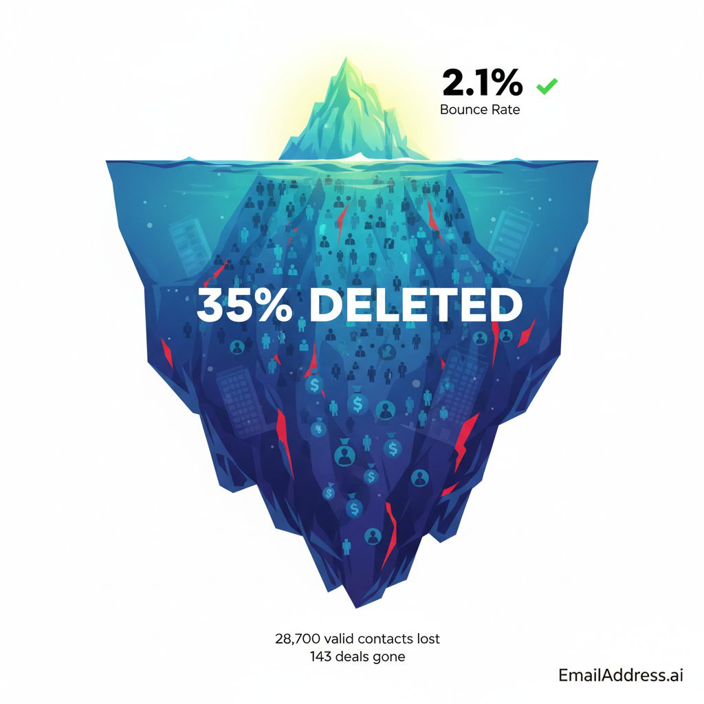 Catch All Verification, Global Email Data Infographic