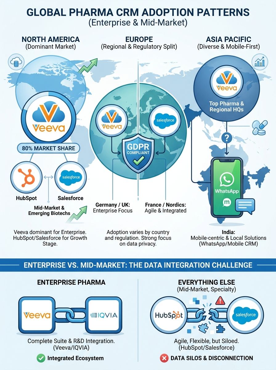 Global Pharma CRM, Global Pharma Infographic