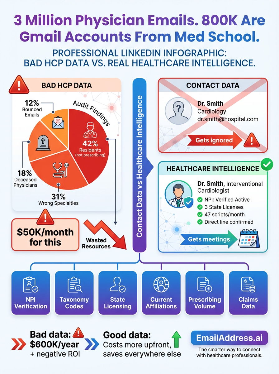 HCP Data, Global HCP Data Infographic