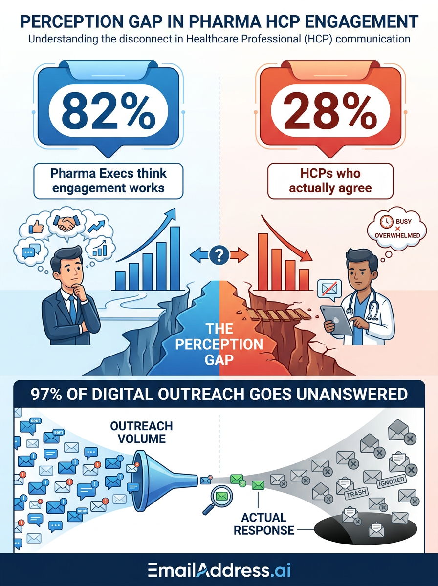 HCP Engage EA, Global HCP Data Infographic