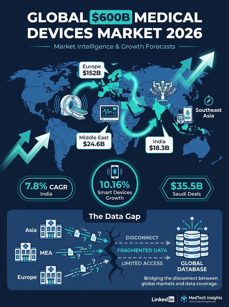 Med Device Market, Global Medical Devices Infographic
