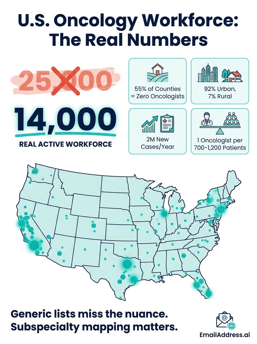 US Oncology Numbers, US Oncology Infographic