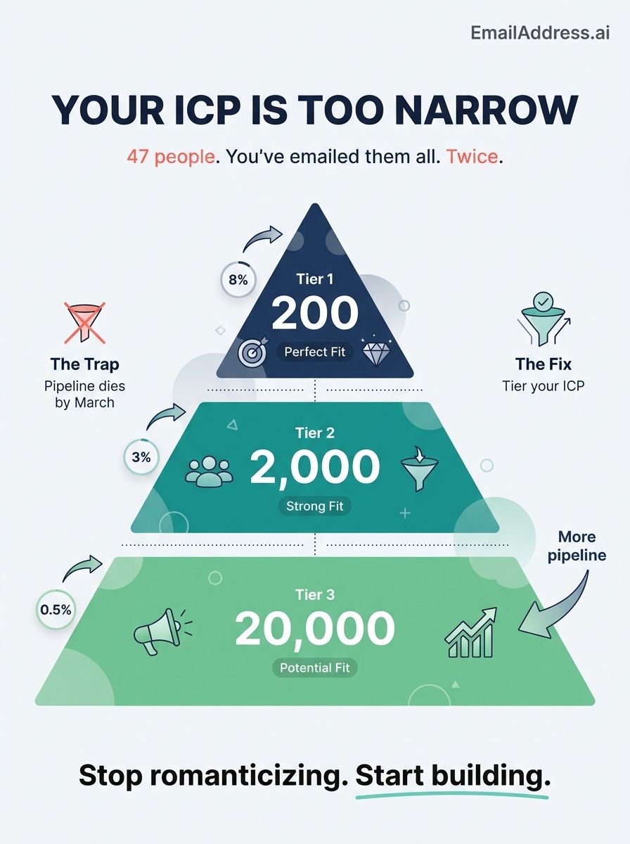 Icp Targeting, Global B2B Data Infographic